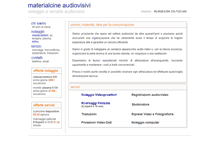 Tablet Screenshot of materialcine.com